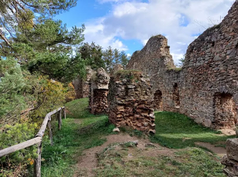 Castle Ruins Kamýk, Czech Republic (Czechia)